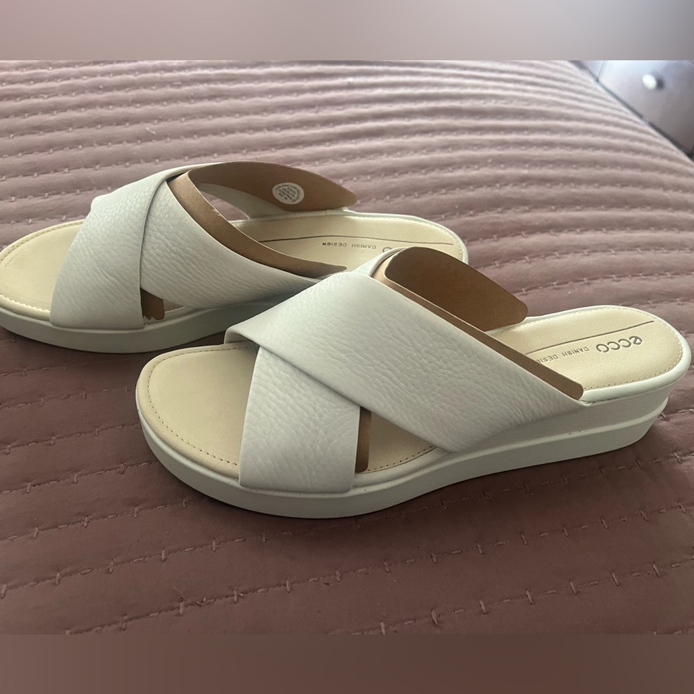 Ecco White Touch Sandal Size EU 42 - Picture 10 of 10
